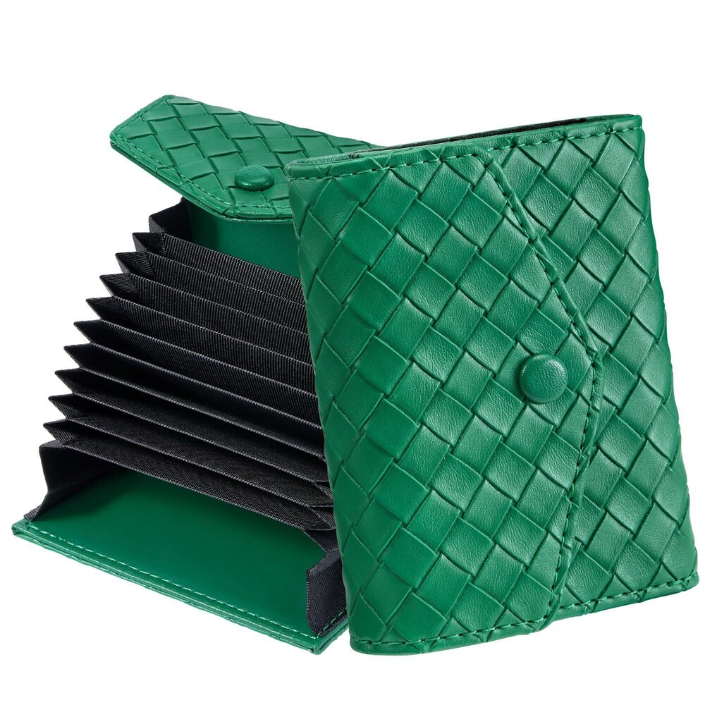 7927 Credit Card Holder, Small Card Holder Wallet , RFID Blocking Accordion